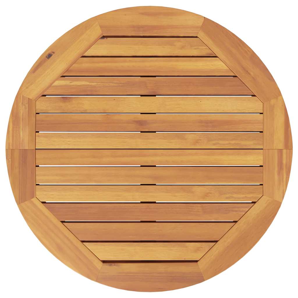 Mesa de bar para jardim Ø60x105 cm madeira de acácia maciça