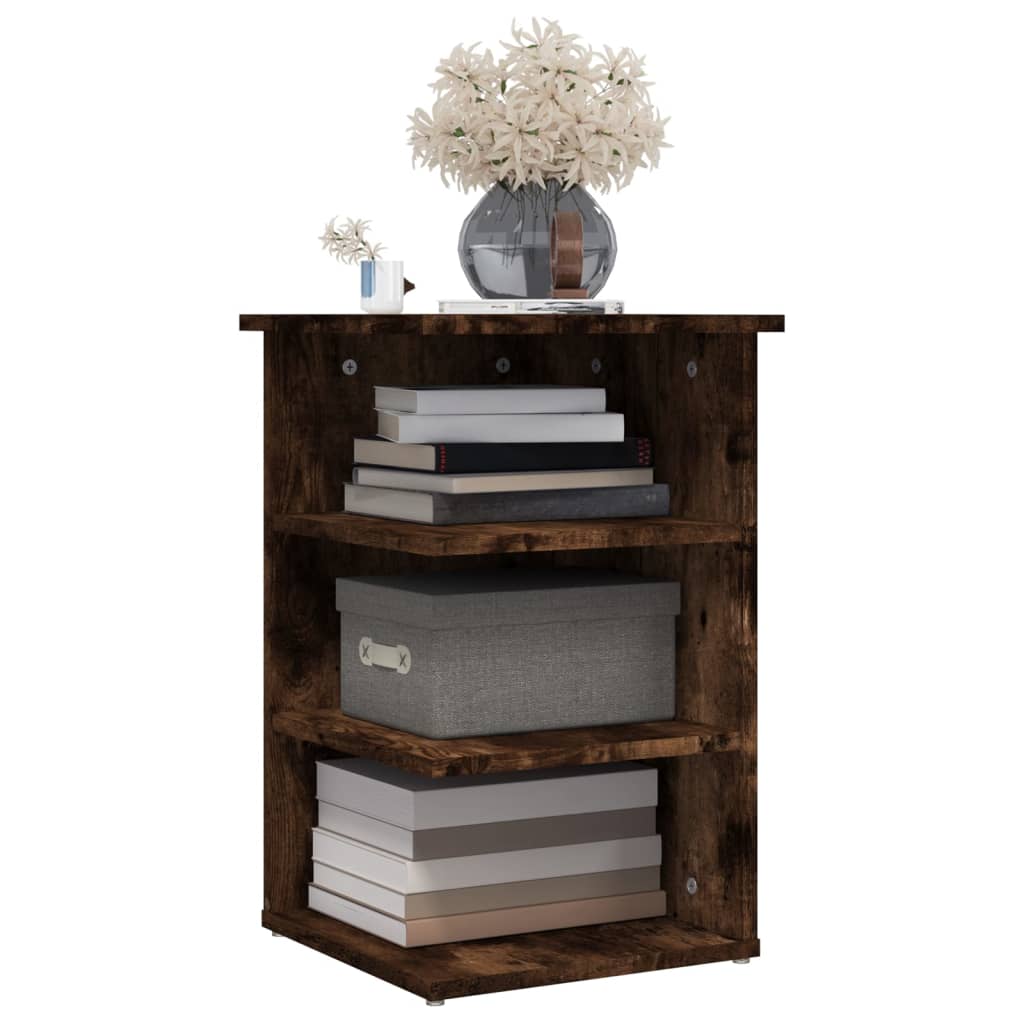 Móvel de apoio 35x35x55 cm derivados de madeira cinzento sonoma