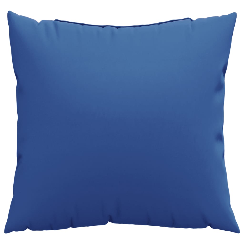 Almofadas de sofá 4 pcs 40x40 cm tecido azul