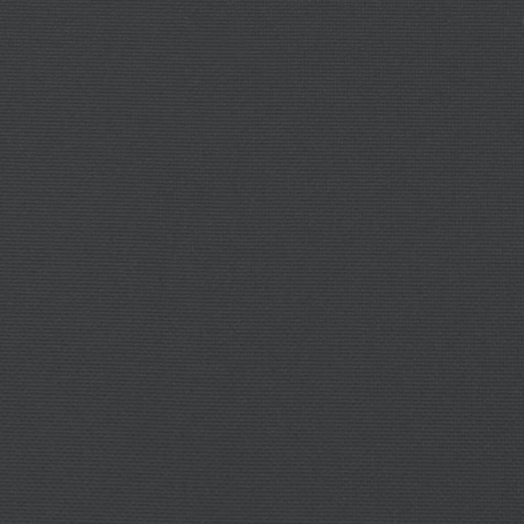 Almofadão para sofá de paletes 120x40x12 cm tecido preto