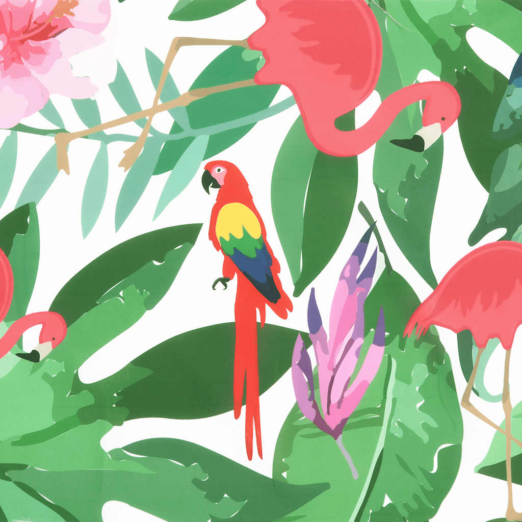 Almofadões p/ cadeira 4pcs 50x50x4cm tecido multicor