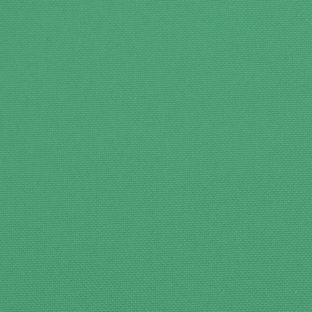 Almofadões para móveis de paletes 2 pcs tecido oxford verde