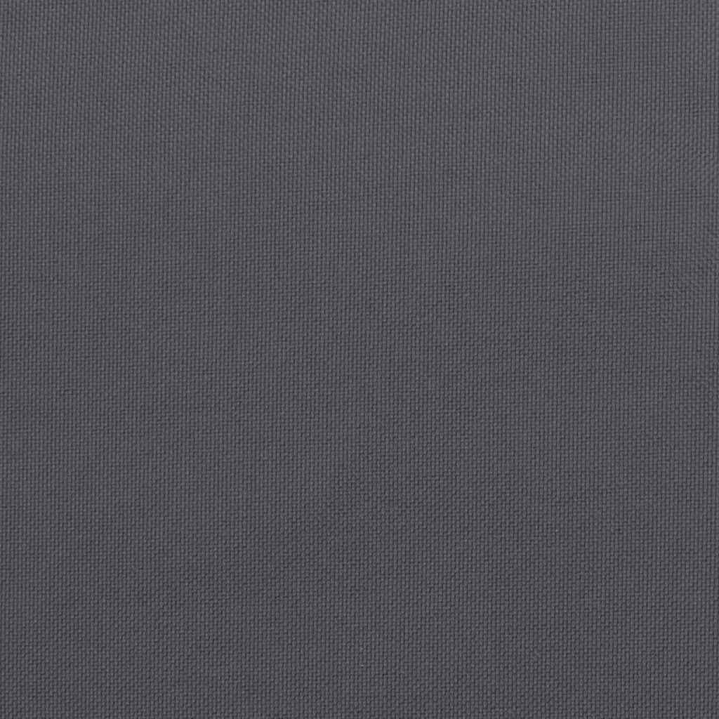 Almofadão para sofá de paletes 60x60x9,5 cm tecido antracite