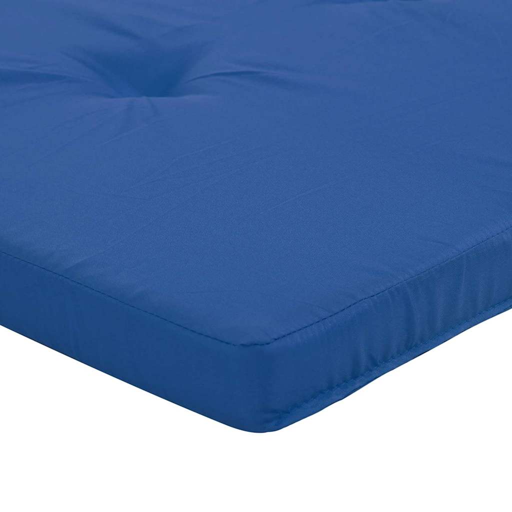 Almofada de Cadeira 2 pcs Azul 58 x 77 x 4.5 cm Tecido Oxford