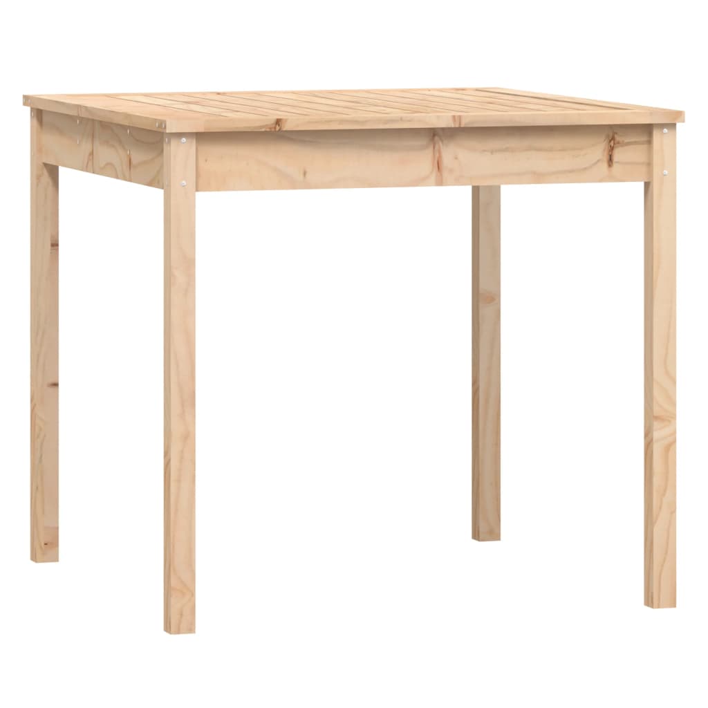 5 pcs conjunto de jantar p/ jardim madeira de pinho maciça