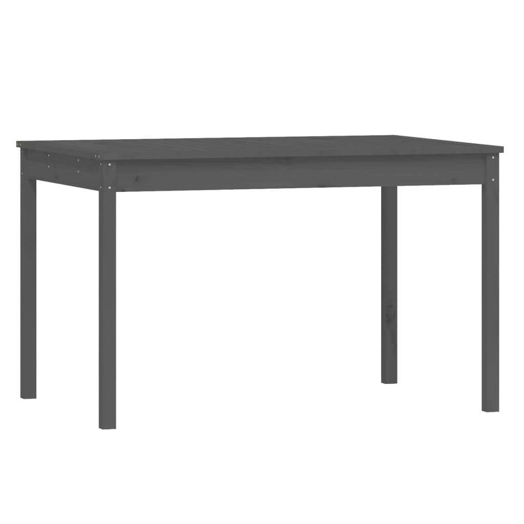 5 pcs conj. jantar p/ jardim madeira de pinho maciça cinzento