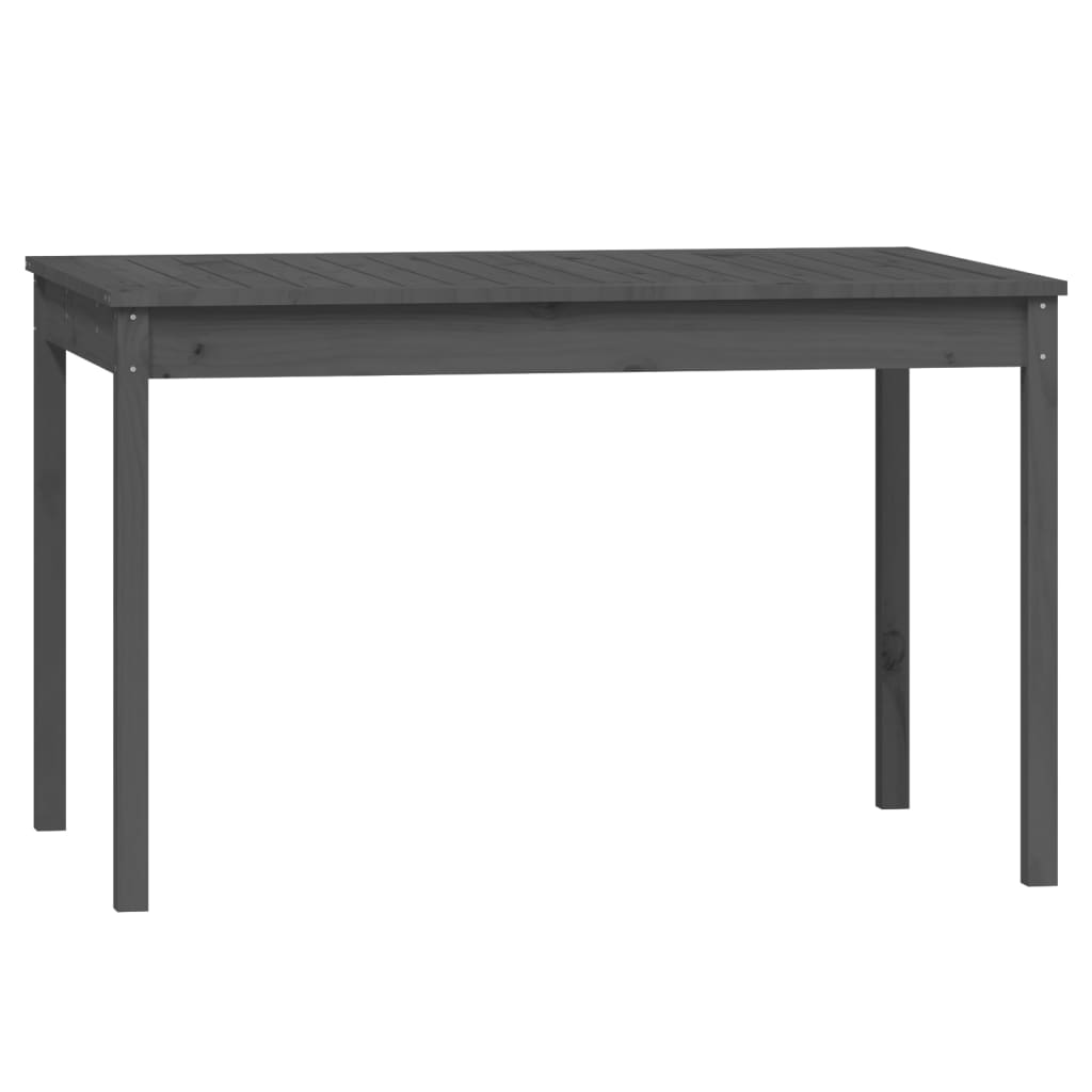 4 pcs conj. jantar p/ jardim madeira de pinho maciça cinzento