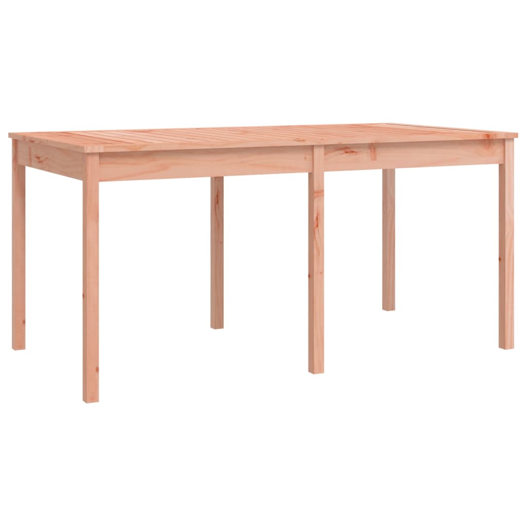 7 pcs conj. jantar p/ jardim madeira de douglas maciça