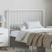 Cabeceira de cama 100 cm metal branco