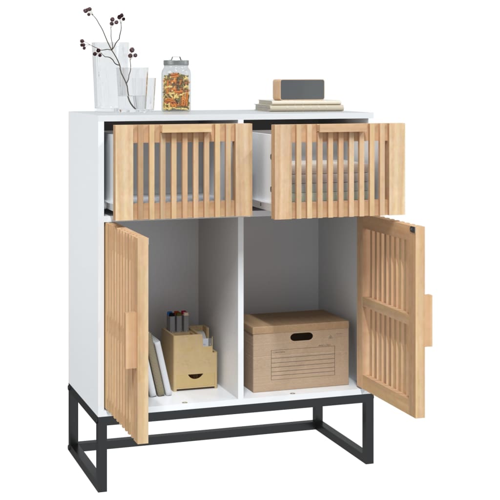 Aparador 60x30x75 cm derivados de madeira branco