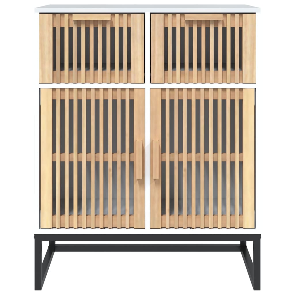 Aparador 60x30x75 cm derivados de madeira branco