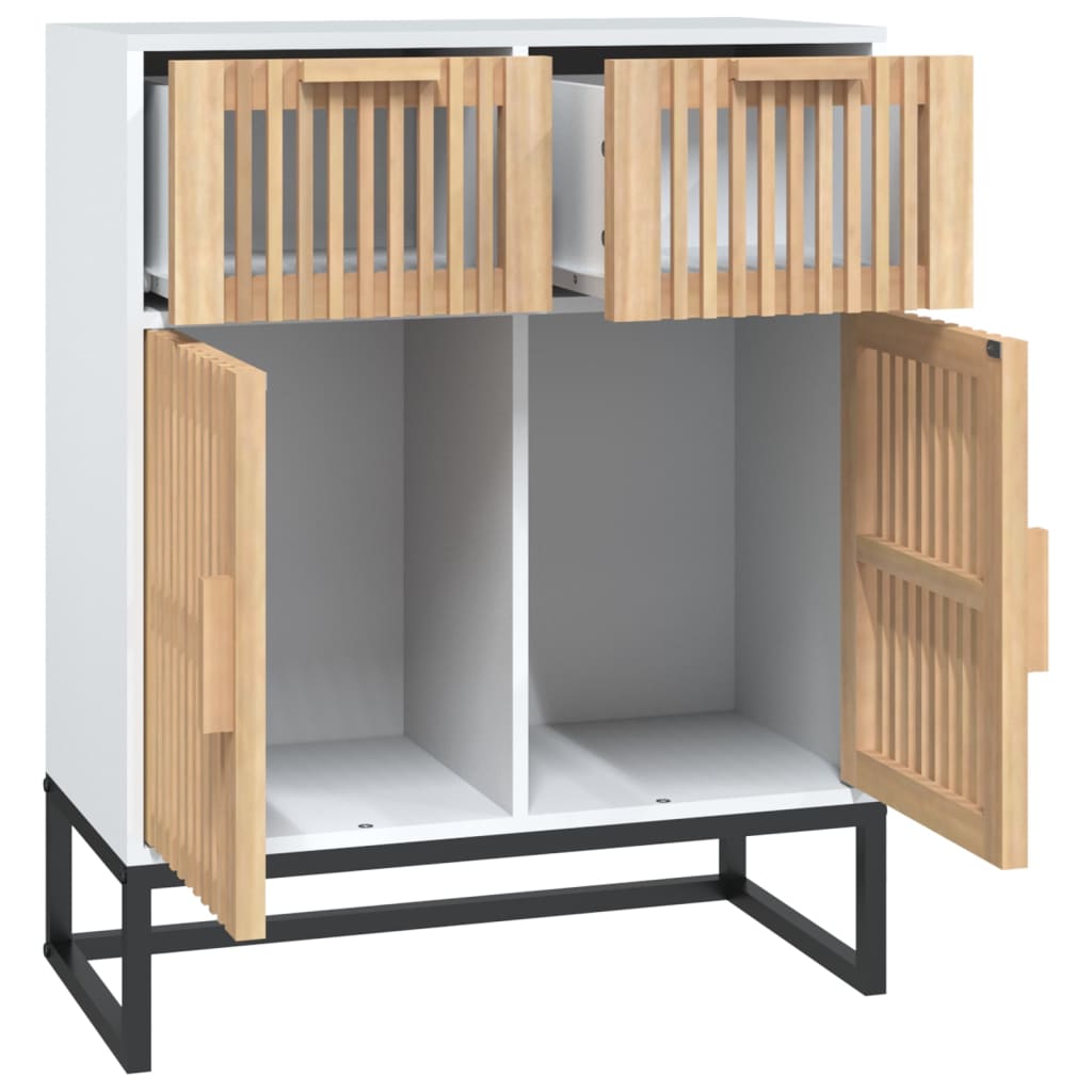 Aparador 60x30x75 cm derivados de madeira branco