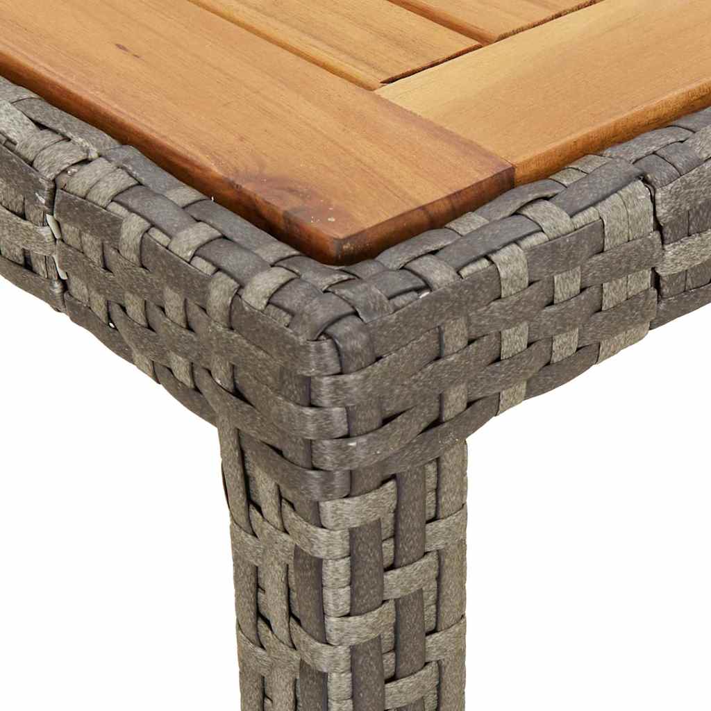 Mesa de Jantar para Jardim Cinzeto 150 x 90 x 75 cm