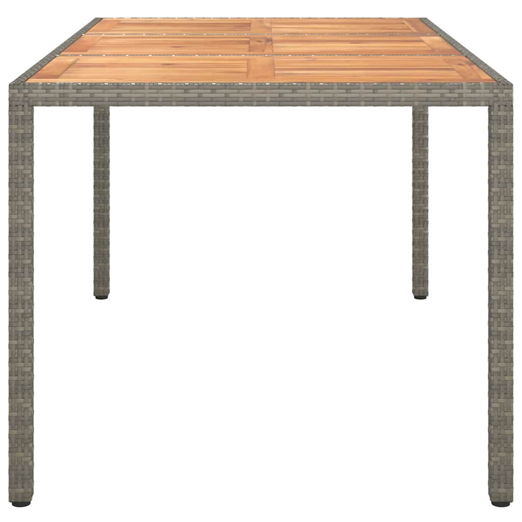 Mesa de Jantar para Jardim Cinzeto 150 x 90 x 75 cm