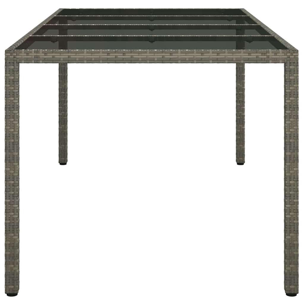 Mesa de Jantar para Jardim Cinzeto 190 x 90 x 75 cm