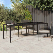 Mesa de Jantar para Jardim Castanho 250 x 100 x 75 cm