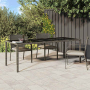 Mesa de Jantar para Jardim Cinzeto 250 x 100 x 75 cm
