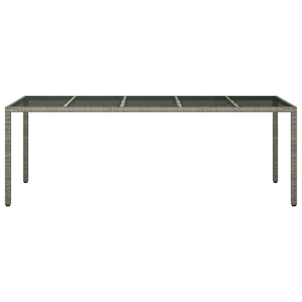 Mesa de Jantar para Jardim Cinzeto 250 x 100 x 75 cm