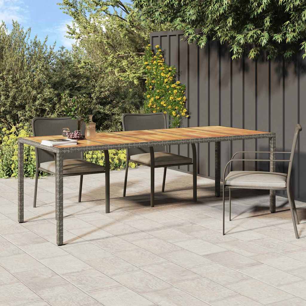 Mesa de Jantar para Jardim Cinzeto 250 x 100 x 75 cm