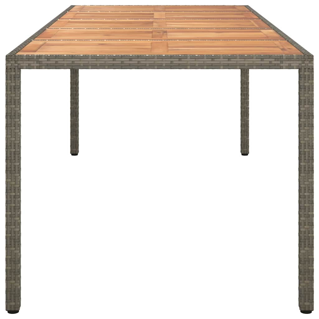 Mesa de Jantar para Jardim Cinzeto 250 x 100 x 75 cm