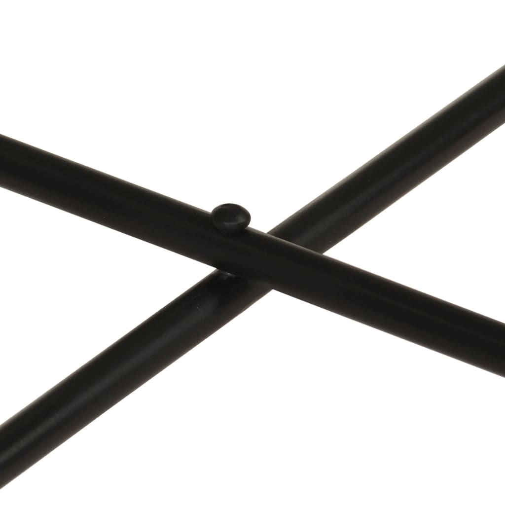 Mesas de centro 2 pcs metal bronze e preto