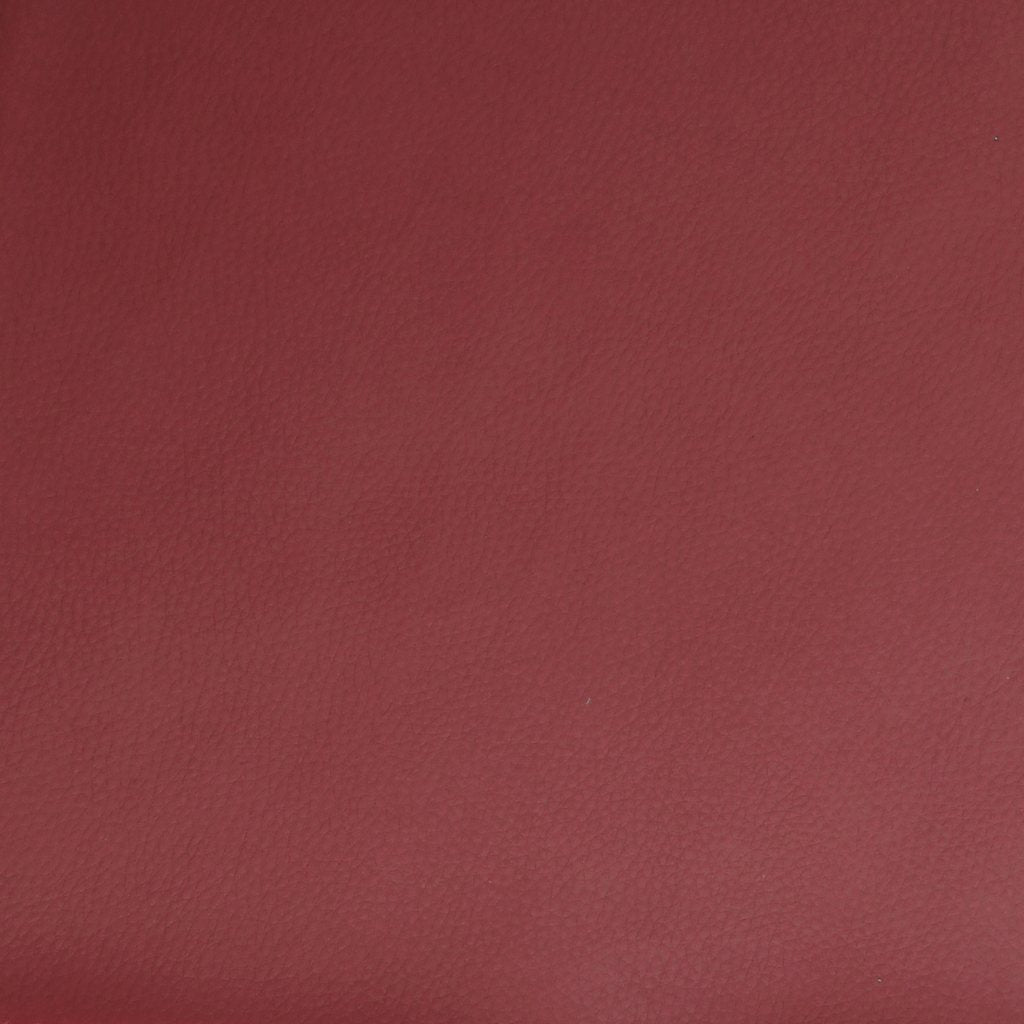 Sofá-cama com suporte p/ copos couro artificial vermelho tinto