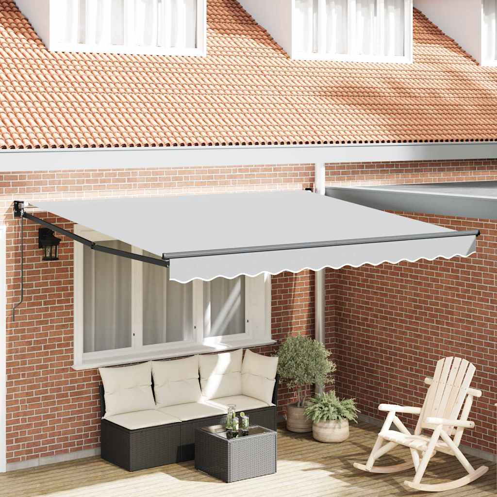 Toldo Manual Antracite 3,5 x 2,5 m Metal