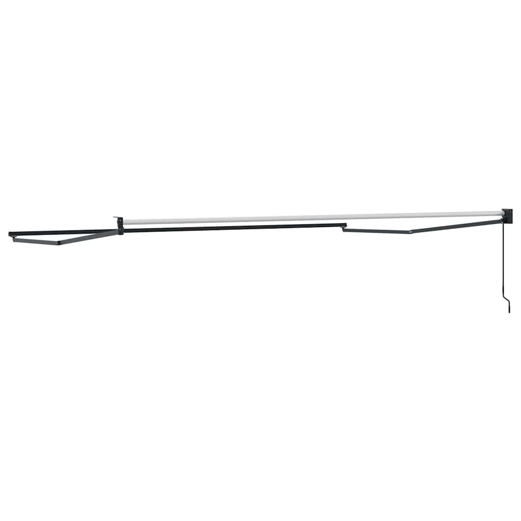 Toldo Manual Antracite 4 ×3 m Metal