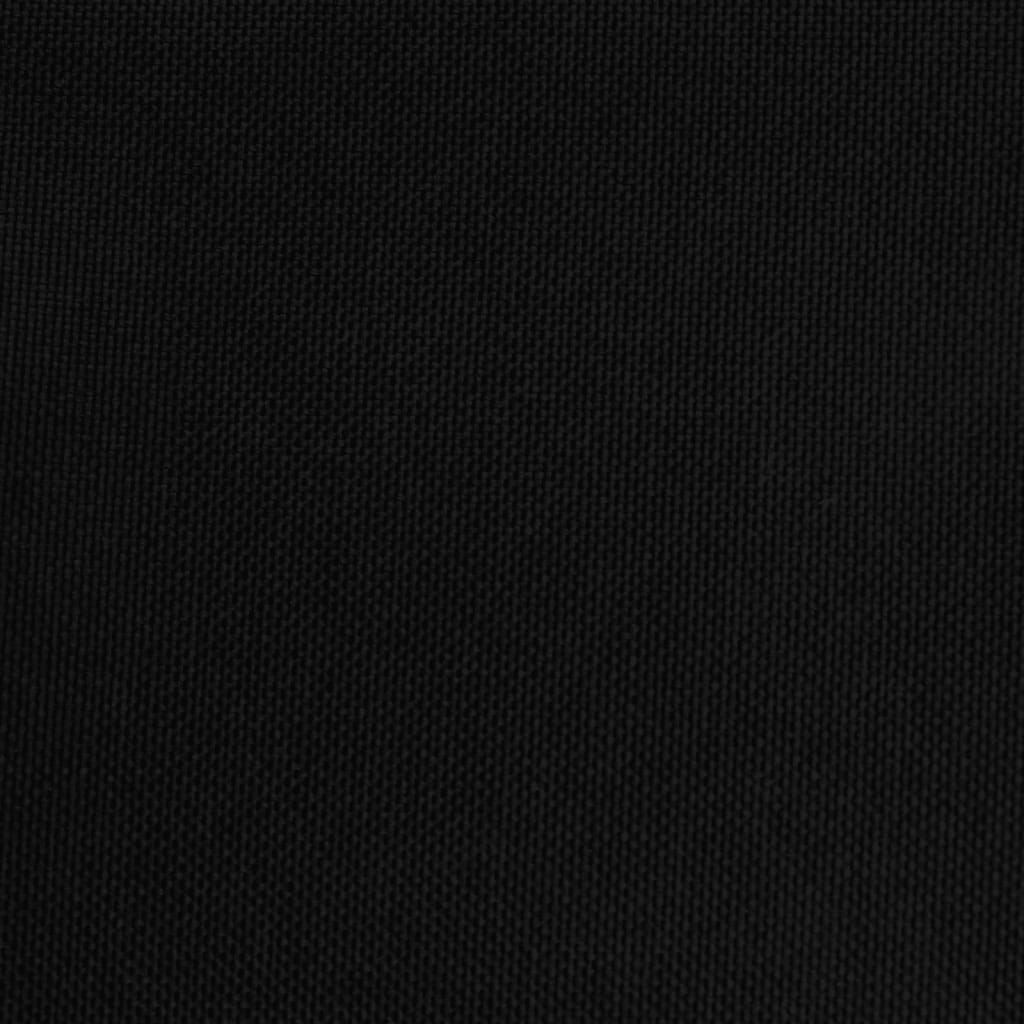 Apoio de pés 51x41x40 cm tecido preto