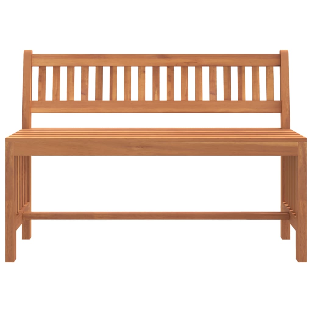 Banco de jardim 110 cm madeira de eucalipto maciça