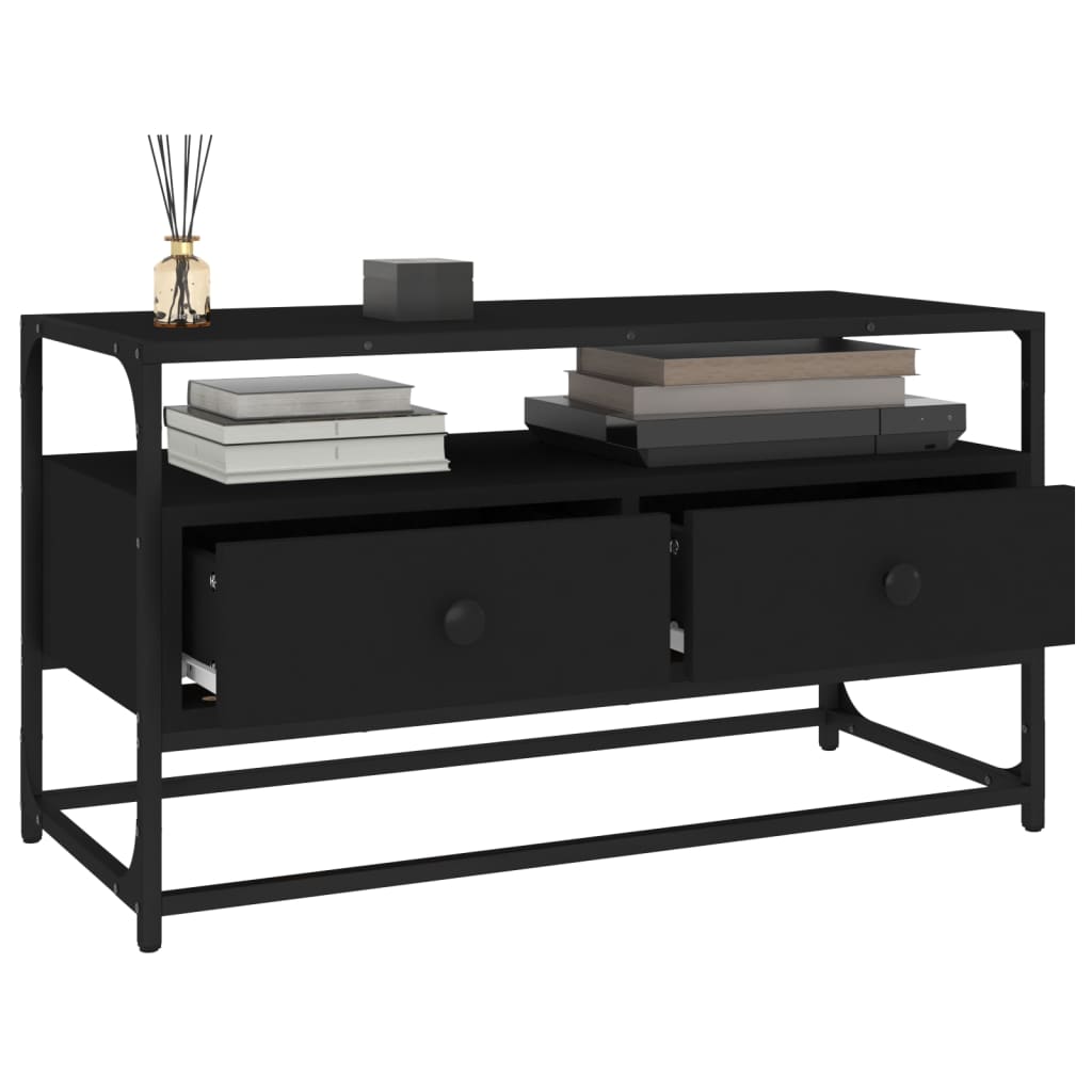 Móvel de TV 100x35x45 cm derivados de madeira cinzento sonoma