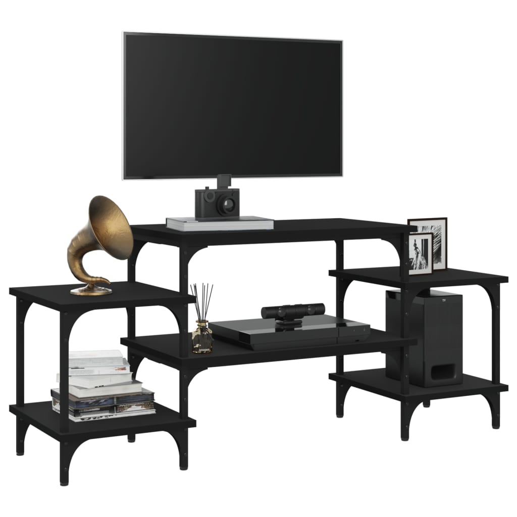 Móvel de TV 197x35x52 cm derivados de madeira cinzento sonoma