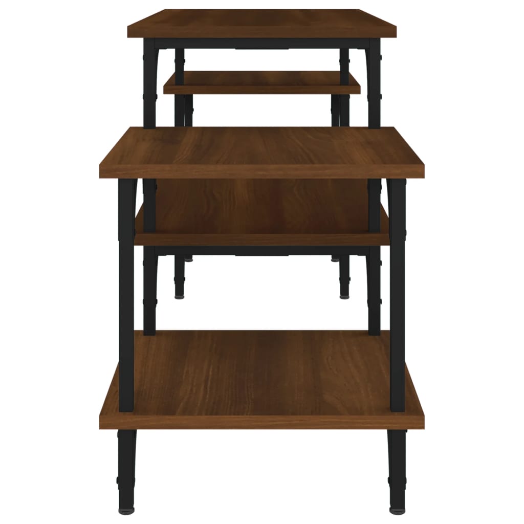 Móvel de TV 197x35x52 cm derivados de madeira cinzento sonoma