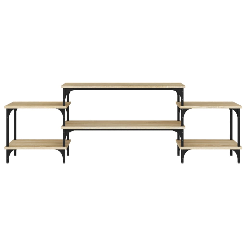 Móvel de TV 197x35x52 cm derivados de madeira cinzento sonoma