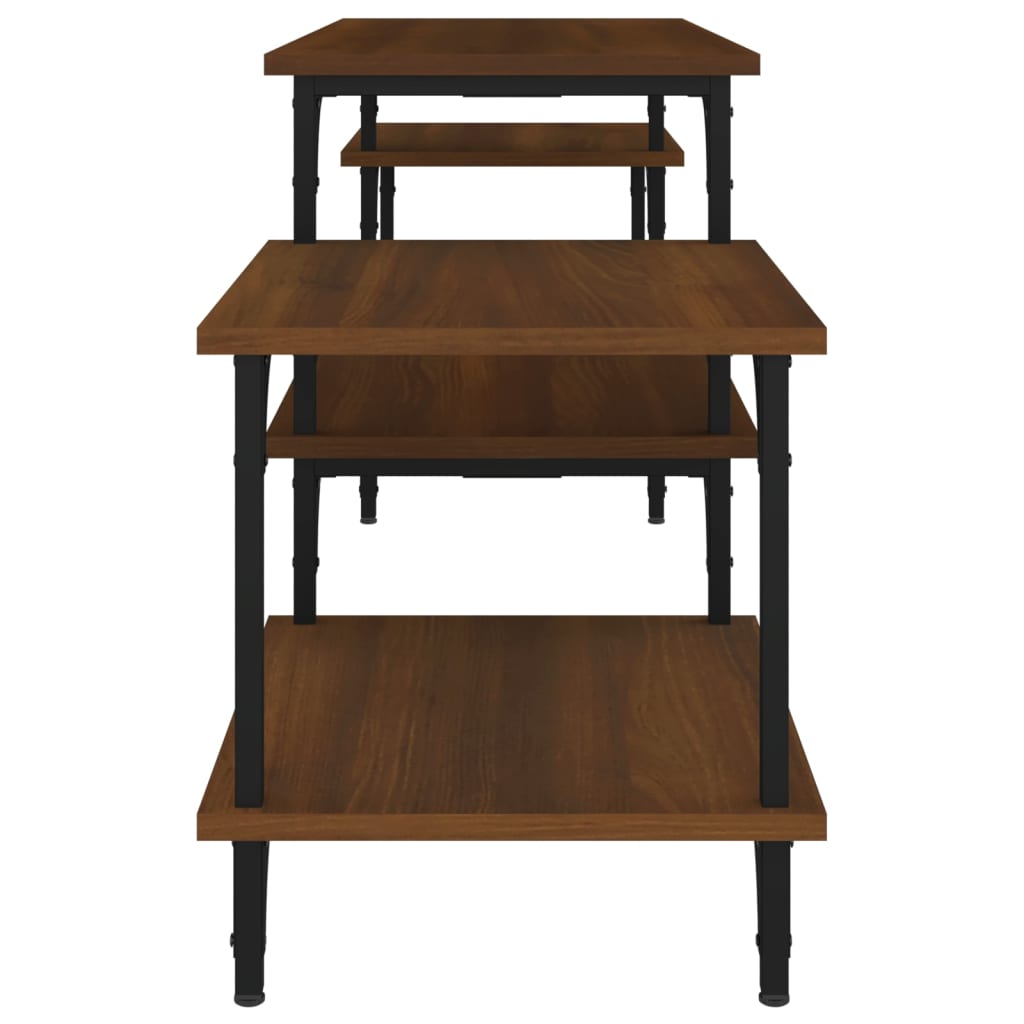 Móvel de TV 197x35x52 cm derivados de madeira cinzento sonoma