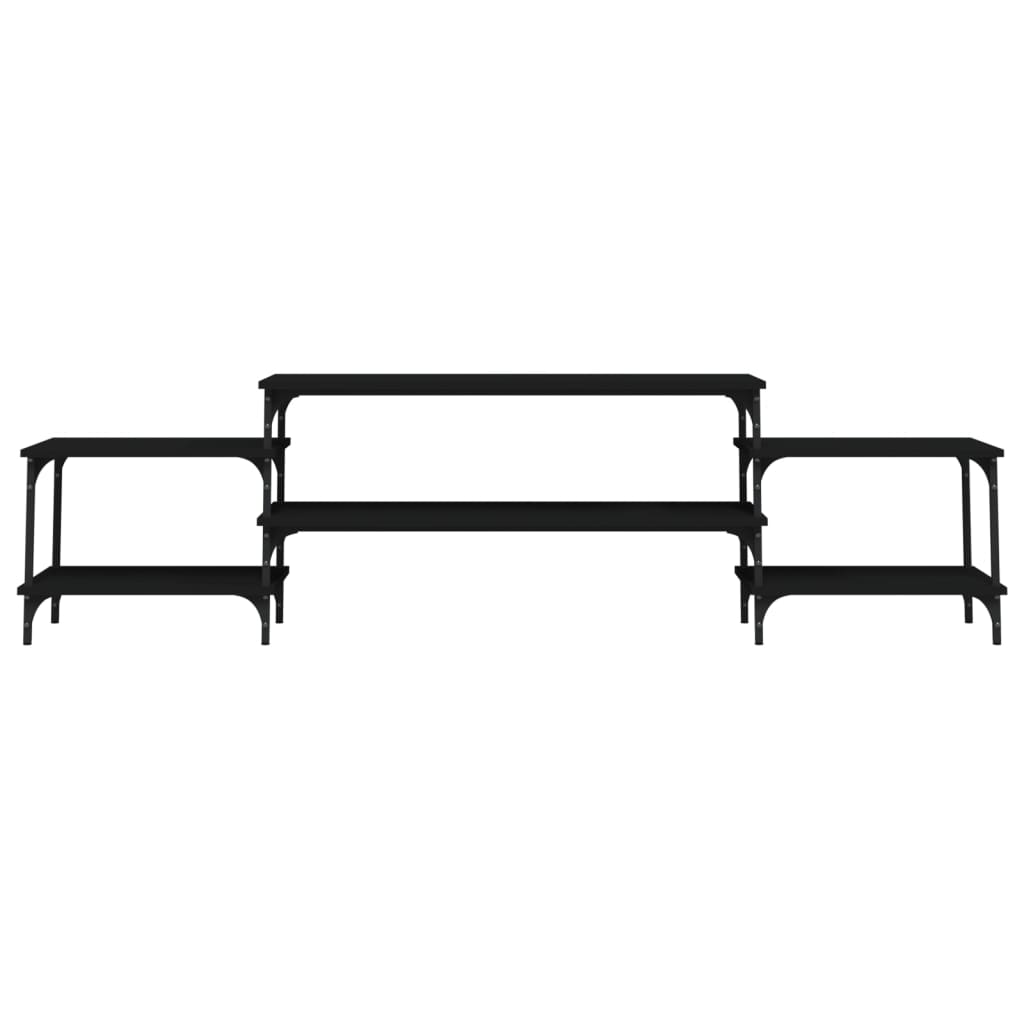 Móvel de TV 197x35x52 cm derivados de madeira cinzento sonoma