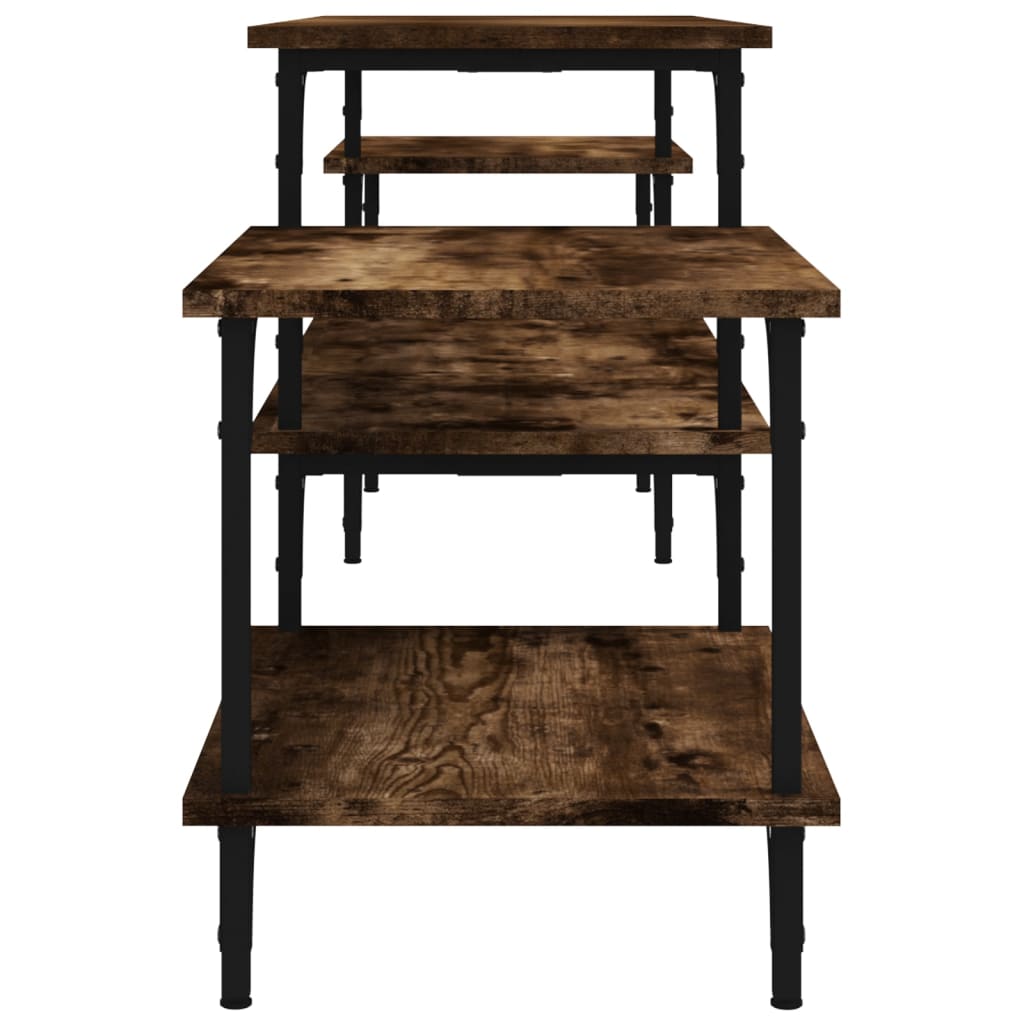 Móvel de TV 197x35x52 cm derivados de madeira cinzento sonoma