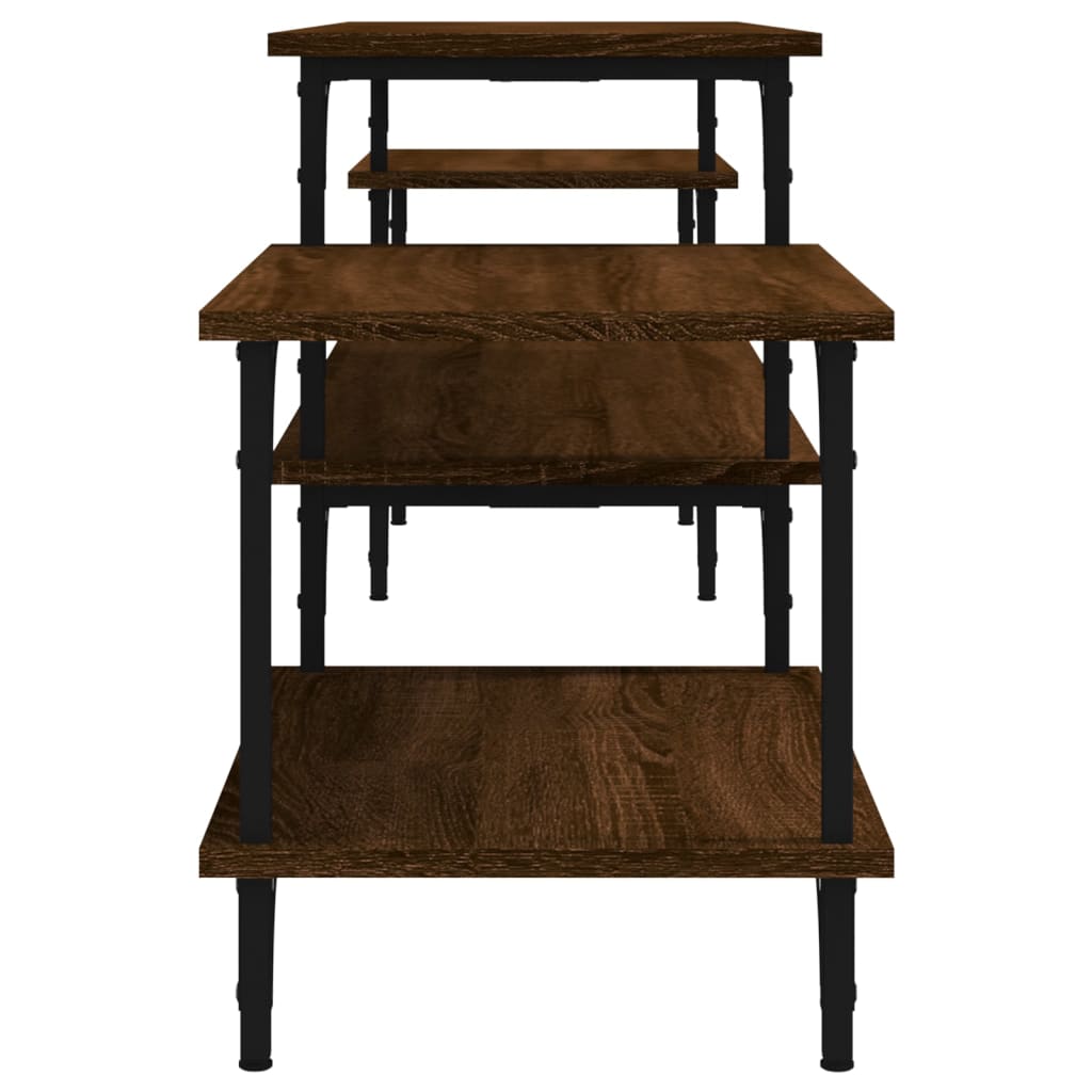 Móvel de TV 197x35x52 cm derivados de madeira cinzento sonoma