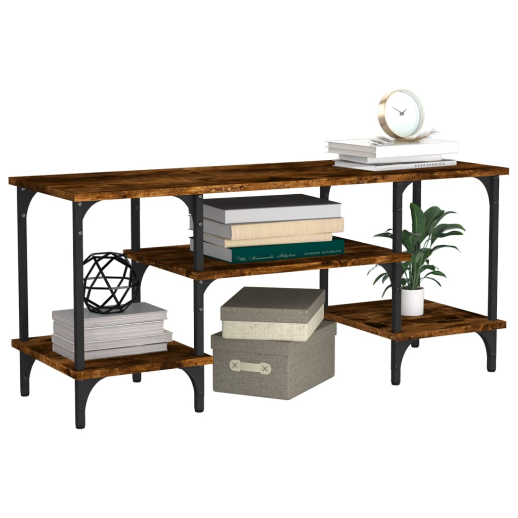 Móvel para TV 102x35x45,5 cm derivados madeira cinzento sonoma