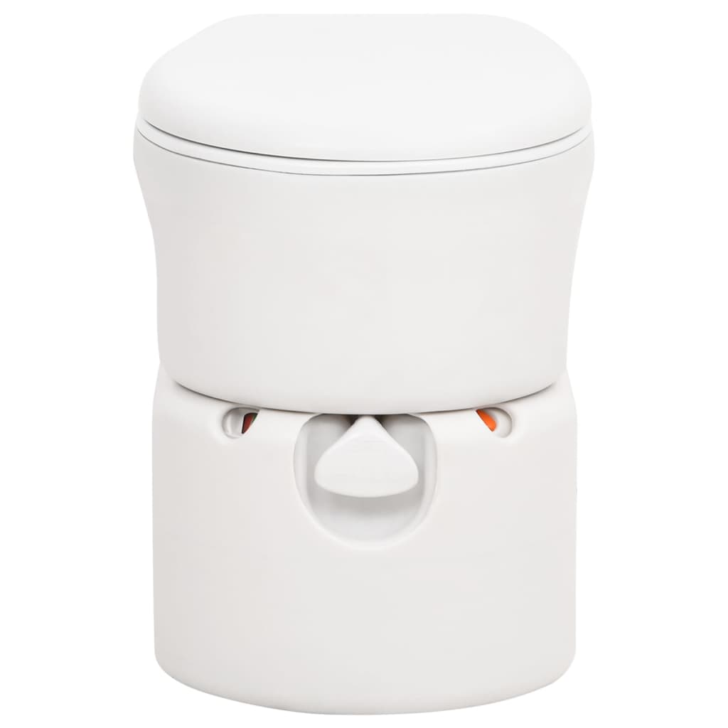 Sanita integrada p/ campismo 24+17 L PEAD e esmalte branco