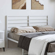 Cabeceira de cama 150 cm metal branco