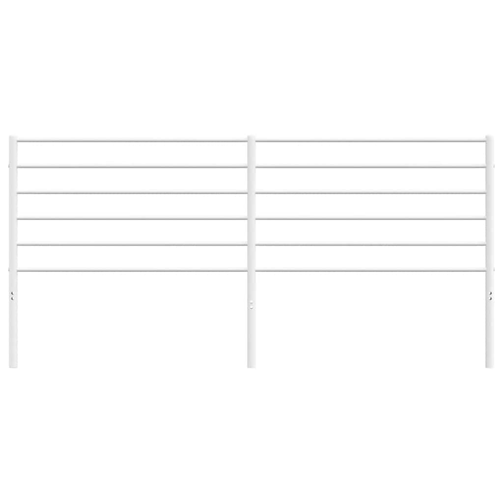 Cabeceira de cama 193 cm metal branco