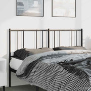Cabeceira de cama 150 cm metal preto