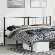 Cabeceira de cama 180 cm metal preto