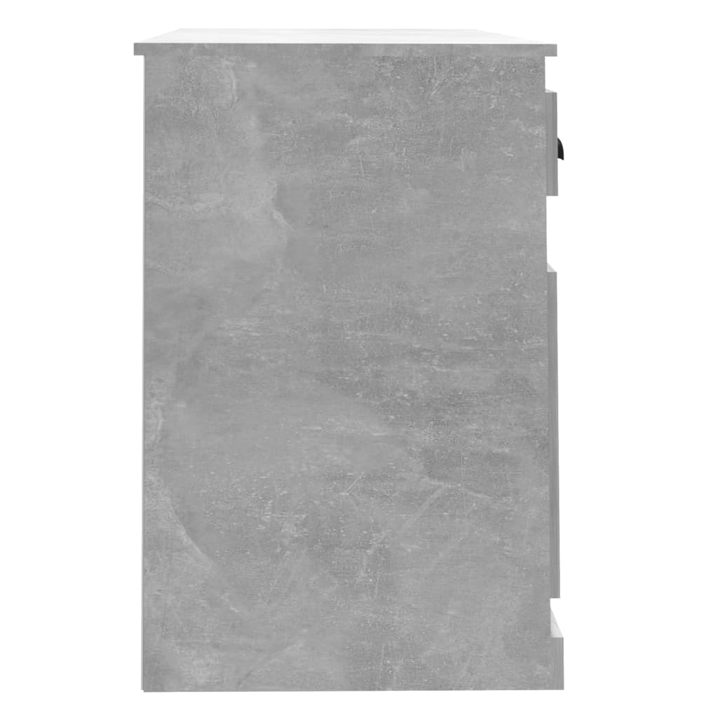 Secretária c/ gaveta 115x50x75cm deriv madeira branco brilhante