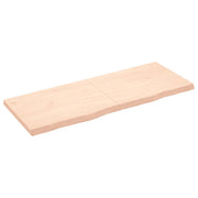 Prateleira de parede 160x60x(2-6)cm carvalho maciço não tratado