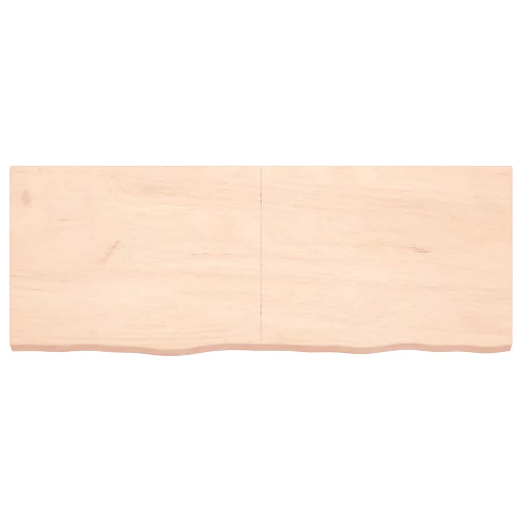 Prateleira de parede 160x60x(2-6)cm carvalho maciço não tratado