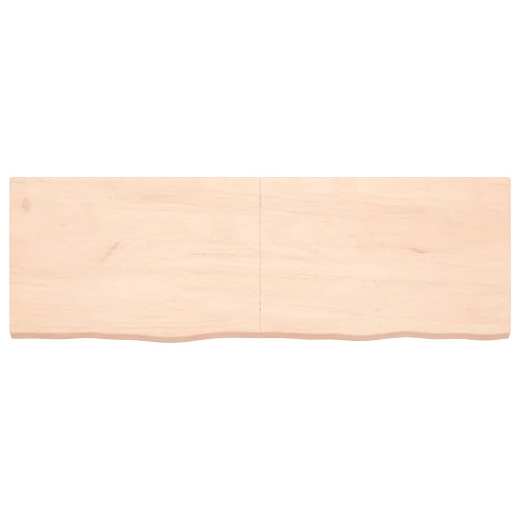 Prateleira de parede 180x60x(2-6)cm carvalho maciço não tratado