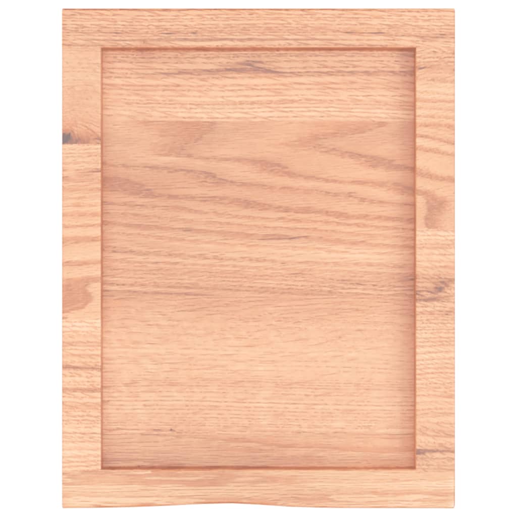 Prateleira de parede 40x50x(2-6) cm carvalho tratado castanho