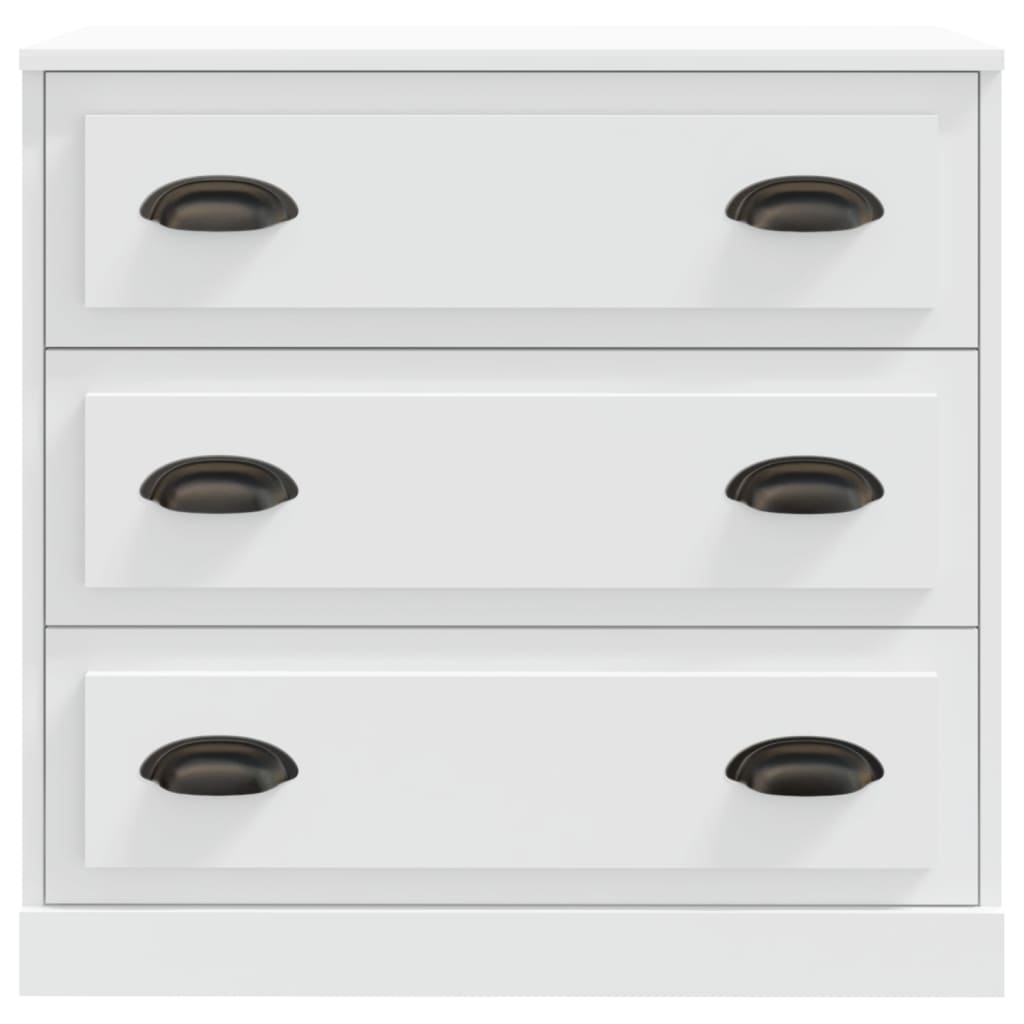 Aparadores 2 pcs derivados de madeira branco